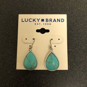 Lucky Brand turquoise earring